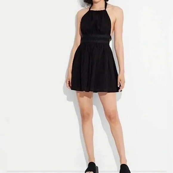 wild fable | Dresses | Nwt Black Halter Dress | Poshmark